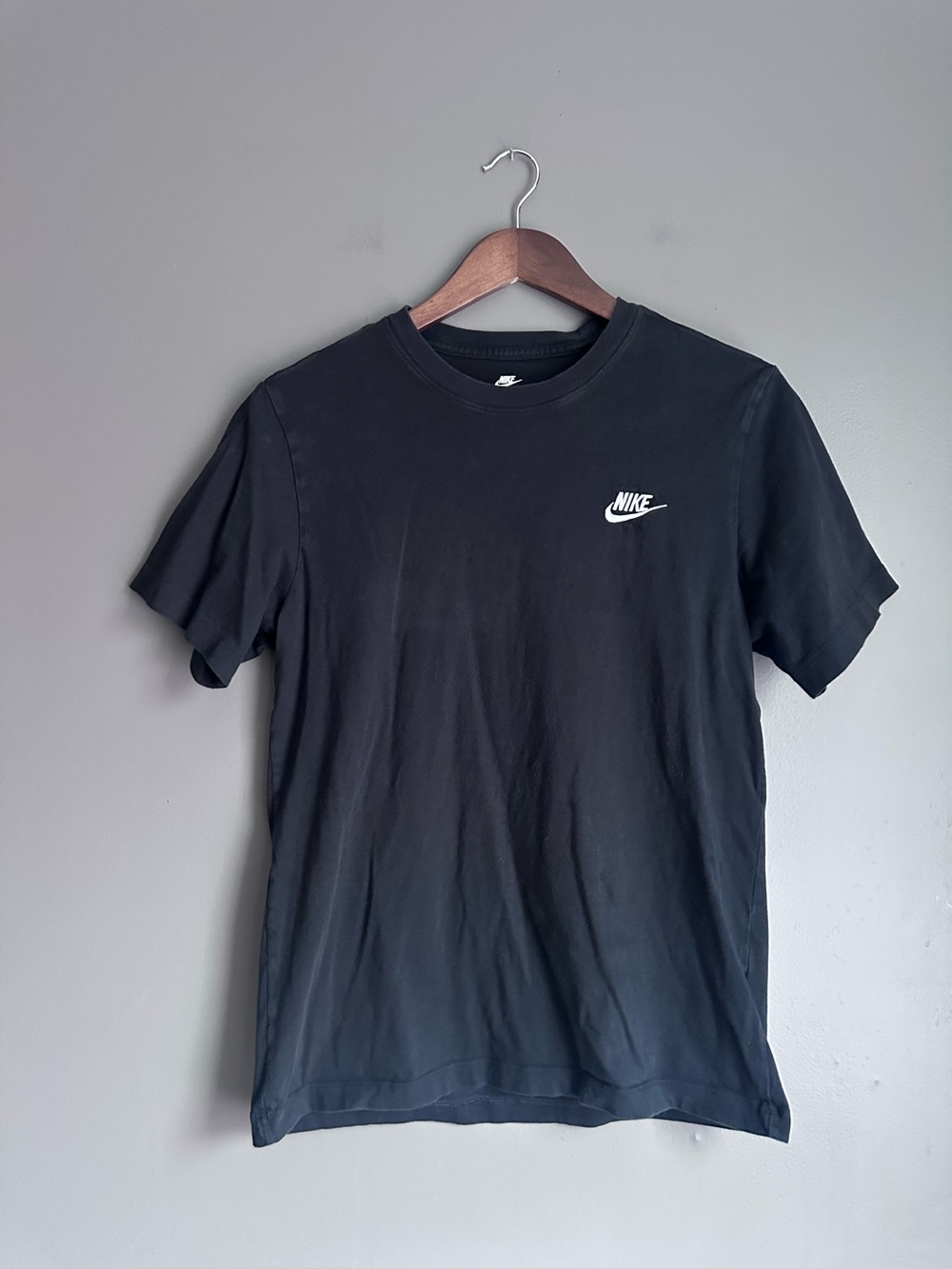 Nike Men’s Black Cotton T-Shirt Size Small Athletic Casual Tee